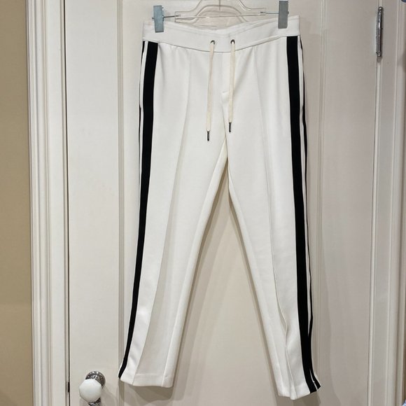 Pam & Gela White Track Pants Size Small - Picture 6 of 8